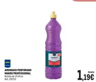 Oferta de Makro - Amoniaco Perfumado Professional por 1,19€ en Makro