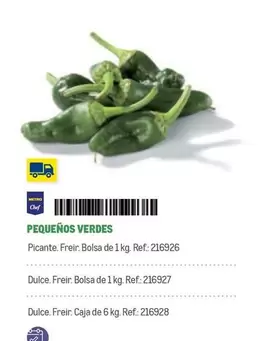 Oferta de Chef - Pequeños Verdes en Makro