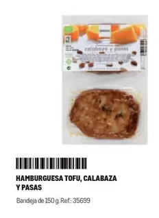 Oferta de Hamburguesa Tofu, Calabaza Y Pasas en Makro