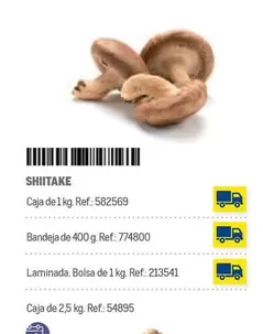 Oferta de Shiitake en Makro