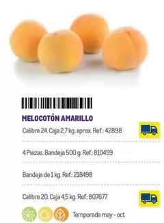 Oferta de Melocoton Amarillo en Makro