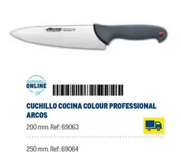 Oferta de Arcos - Cuchillo Cocina Color Professional en Makro