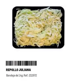 Oferta de Repollo Juliana en Makro