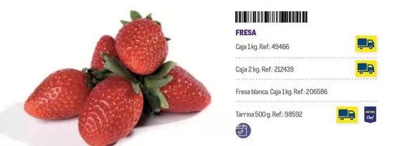 Oferta de Fresa en Makro