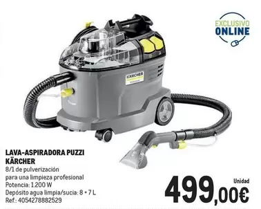 Oferta de Kärcher - Lava-Aspiradora Puzzi por 499€ en Makro