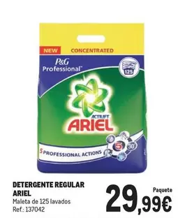 Oferta de Ariel - Detergente Regular por 29,99€ en Makro