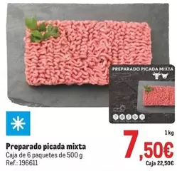 Oferta de Mixta - Preparado Picada por 7,5€ en Makro