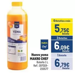 Oferta de Makro - Huevo Yema por 6,79€ en Makro