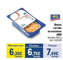 Oferta de Aro - Queso Curado En Escamas por 7,49€ en Makro