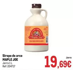 Oferta de JOe - Sirope De Arce por 19,69€ en Makro