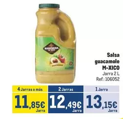 Oferta de Salsa Guacamole por 13,15€ en Makro