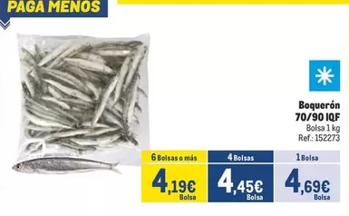 Oferta de Boqueron 70/90 por 4,69€ en Makro