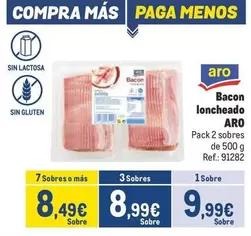 Oferta de Aro - Bacon Loncheado por 9,99€ en Makro