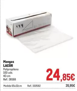 Oferta de Lacor - Mangas por 24,85€ en Makro