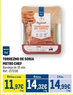 Oferta de Torrezno De Soria por 14,99€ en Makro