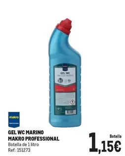 Oferta de Makro - Gel Wc Marino por 1,15€ en Makro