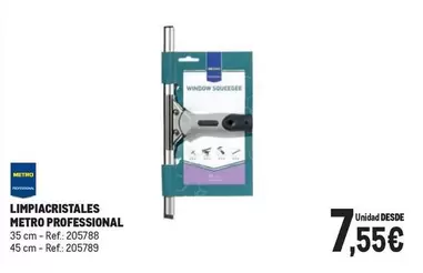 Oferta de Metro Professional - Limpiacristales por 7,55€ en Makro