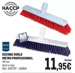 Oferta de Metro Professional - Escoba Suelo por 11,95€ en Makro