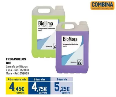 Oferta de Bio - Fregasuelos por 5,25€ en Makro