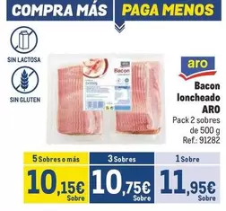 Oferta de Aro - Bacon Loncheado por 11,95€ en Makro