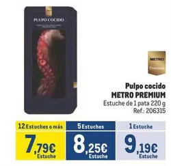 Oferta de Pulpo -  Cocido por 9,19€ en Makro