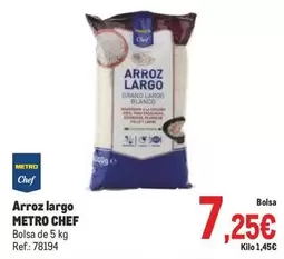 Oferta de Chef - Arroz Largo por 7,25€ en Makro