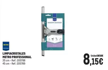 Oferta de Metro Professional - Limpiacristales por 8,15€ en Makro