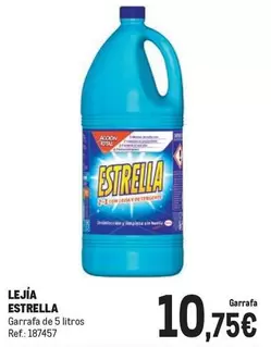 Oferta de Estrella - Lejía por 10,75€ en Makro