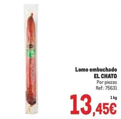 Oferta de El chato - Lomo Embuchado por 13,45€ en Makro