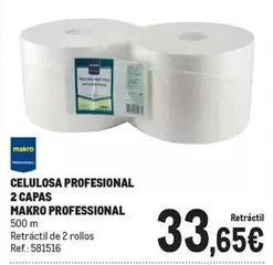 Oferta de Makro - Professional 2 Capas por 33,65€ en Makro