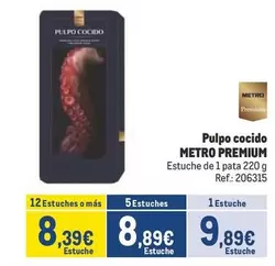 Oferta de Pulpo -  Cocido por 9,89€ en Makro