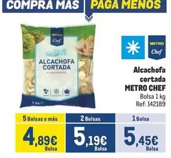 Oferta de Mas - Alcachofa Cortada por 5,45€ en Makro