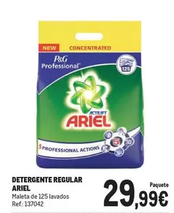 Oferta de Ariel - Detergente Regular por 29,99€ en Makro