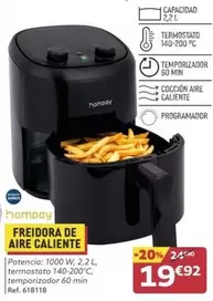 Oferta de Freidora De Aire Caliente por 19,92€ en GiFi