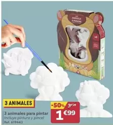 Oferta de 3 Animales por 1,99€ en GiFi