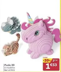 Oferta de Puzle 3d por 1,53€ en GiFi