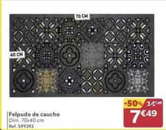 Oferta de DIM - Felpudo De Caucho por 7,49€ en GiFi