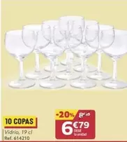 Oferta de 10 Copas por 6,79€ en GiFi