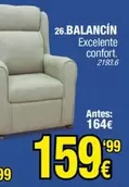 Oferta de Confort - Balancin por 159,99€ en Rapimueble