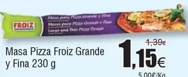 Oferta de Froiz - Masa Pizza por 1,15€ en Froiz