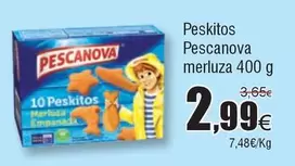 Oferta de Pescanova - Peskitos por 2,99€ en Froiz