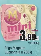 Oferta de Magnum - Frigo Euphoria 3u por 3,99€ en Froiz