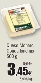 Oferta de Monarc - Queso  Gouda Lonchas por 3,45€ en Froiz