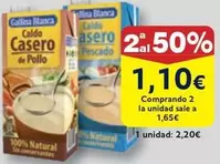 Oferta de El Corte Inglés - Caldo Casero De Pollo por 1,1€ en Froiz