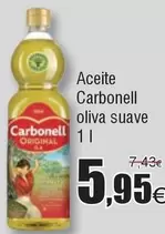 Oferta de Carbonell - Aceite Oliva Suave por 5,95€ en Froiz