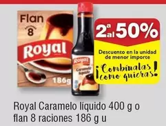 Oferta de Royal -  Caramelo Liquido O Flan 8 Raciones en Froiz