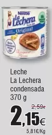 Oferta de Nestlé - Leche La Lechera Condensada por 2,15€ en Froiz