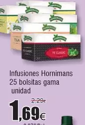 Oferta de Hornimans - Infusiones por 1,69€ en Froiz