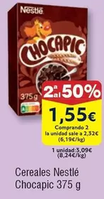 Oferta de Nestlé - Cereales Chocapic por 3,09€ en Froiz