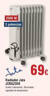 Oferta de Jata - Radiador  JCRA2309 por 69€ en Froiz